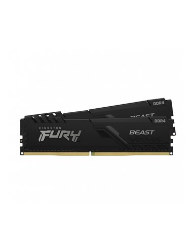 Memorie RAM Kingston FURY Beast, DDR4 SDRAM, 3600 MHz, 16GB, KF436C17BBK2/16