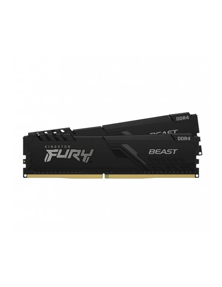 Memorie RAM Kingston FURY Beast, DDR4 SDRAM, 3600 MHz, 16GB, KF436C17BBK2/16