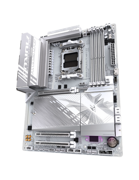 Материнская плата Gigabyte B850 A ELITE WF7 ICE, AM5, AMD B850, ATX