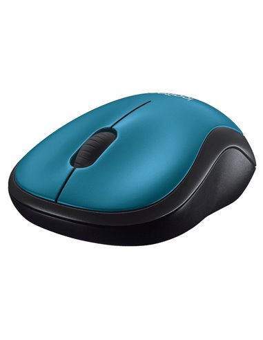 Беcпроводная мышь Logitech M185, Синий