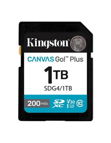 Карта памяти Kingston Canvas Go! Plus, 1024Гб (SDG4/1TB)