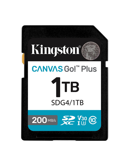 Карта памяти Kingston Canvas Go! Plus, 1024Гб (SDG4/1TB)