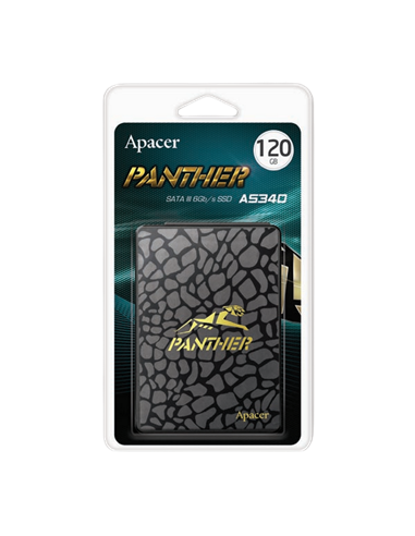 Накопитель SSD Apacer AS340 PANTHER, 120Гб, AP120GAS340G-1