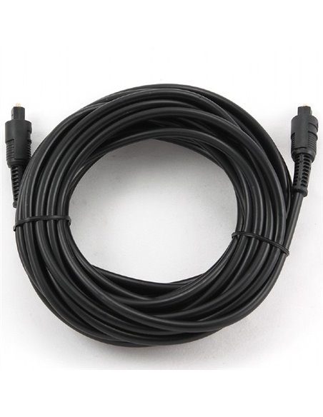 Аудиокабель Cablexpert CC-OPT-7.5M, Toslink - Toslink, 7,5м, Чёрный