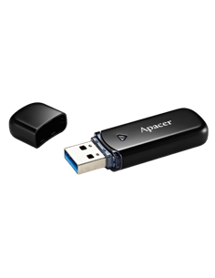 USB Flash накопитель Apacer AH355, 64Гб, Чёрный