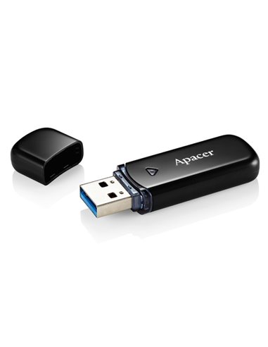 USB Flash накопитель Apacer AH355, 64Гб, Чёрный