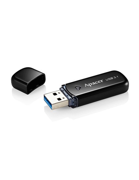 USB Flash накопитель Apacer AH355, 64Гб, Чёрный