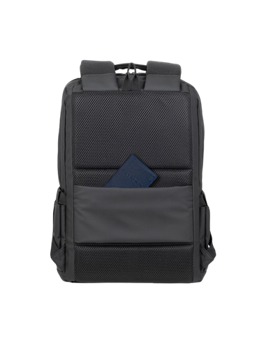 Rucsac Rivacase 8435, 15.6", Eco-Friendly rPET Poliester, Negru