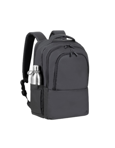 Rucsac Rivacase 8435, 15.6", Eco-Friendly rPET Poliester, Negru