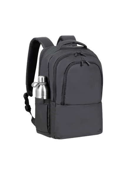 Rucsac Rivacase 8435, 15.6", Eco-Friendly rPET Poliester, Negru