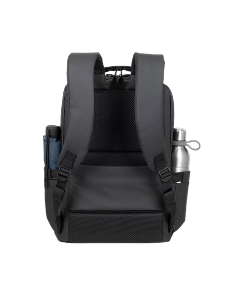 Rucsac Rivacase 8435, 15.6", Eco-Friendly rPET Poliester, Negru
