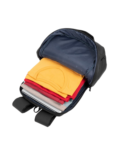 Rucsac Rivacase 8435, 15.6", Eco-Friendly rPET Poliester, Negru