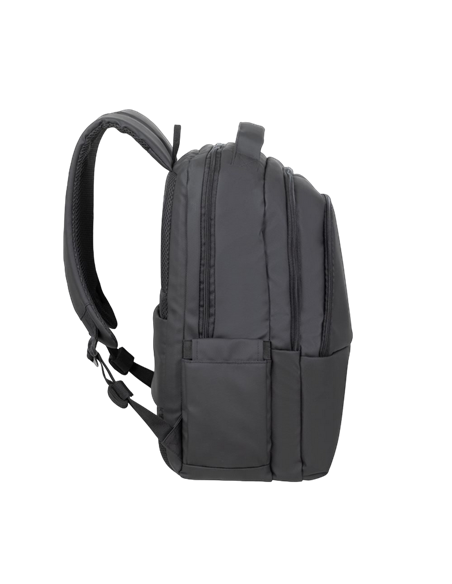 Rucsac Rivacase 8435, 15.6", Eco-Friendly rPET Poliester, Negru