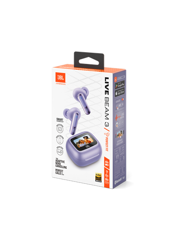 Наушники JBL LIVE Beam 3, Фиолетовый