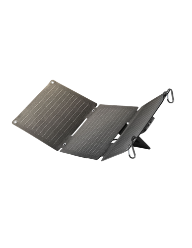 Зарядное устройство Cellularline Portable Solar Charger, 20Вт, Серый