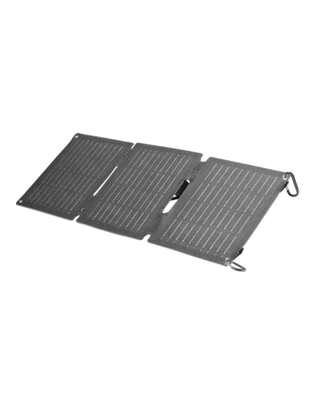 Зарядное устройство Cellularline Portable Solar Charger, 20Вт, Серый