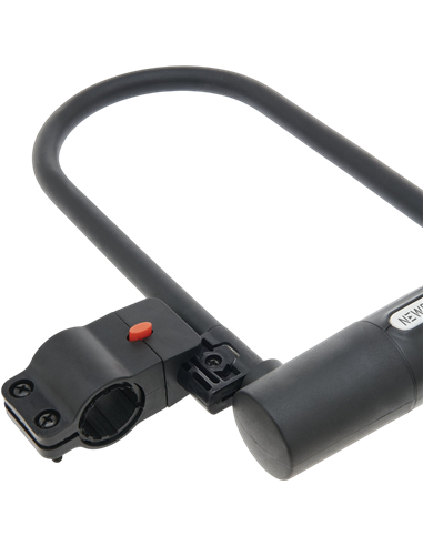Lacăt Newrban U-lock with mounting bracket, Negru