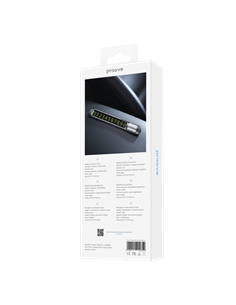 Cartela de parcare Proove Metal Lock, Argintiu 2