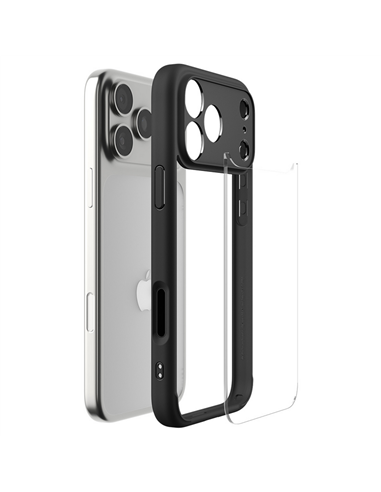 Чехол Spigen Ultra Hybrid для Apple iPhone 17 Pro, Матовый черный