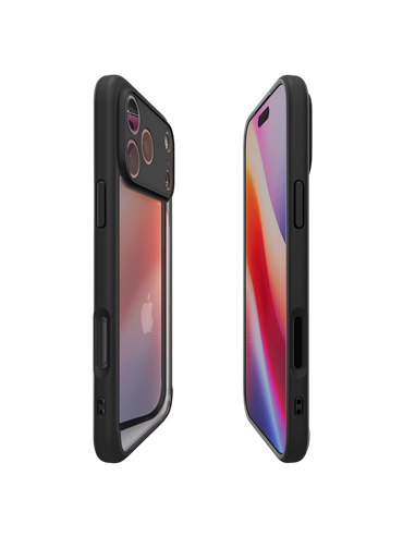 Чехол Spigen Ultra Hybrid для Apple iPhone 17 Pro, Матовый черный