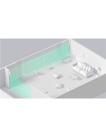 Detector de mișcare Ajax MotionProtect Curtain, Alb