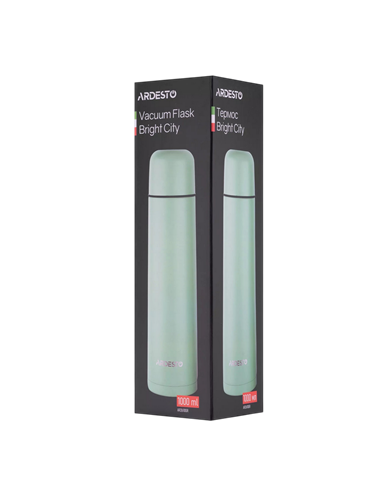 Термос Ardesto AR2610GR, 1л, Зелёный