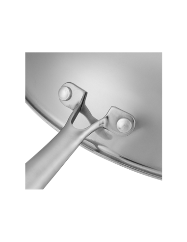 Tigaie WOK RESTO 95349, 28cm, Oțel inoxidabil