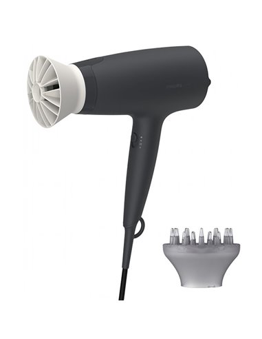 Uscător de păr Philips BHD302/30, 1600 W, Negru