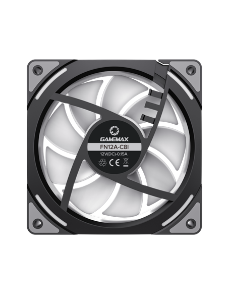 Ventilator PC Gamemax FN12A-C8I, 120 mm