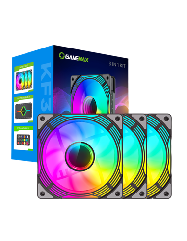 Вентилятор для ПК Gamemax FN12A-C8I, 120 мм