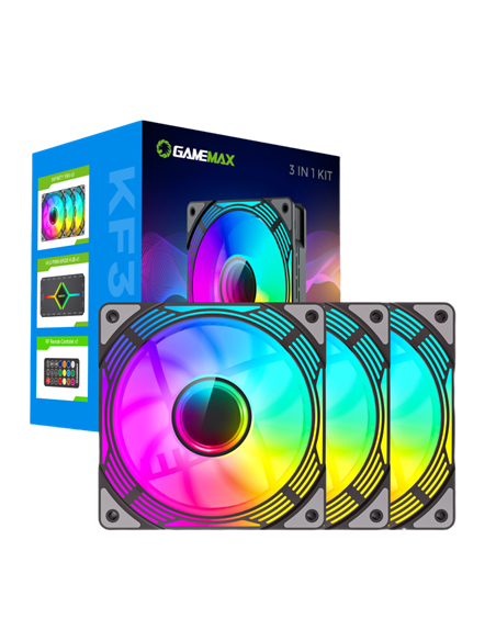 Ventilator PC Gamemax FN12A-C8I, 120 mm