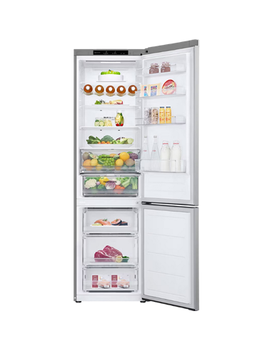 Холодильник LG GBV3200DPY, DoorCooling+, Серебристый