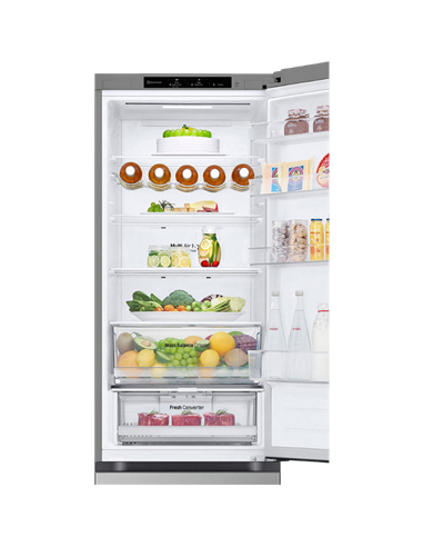 Холодильник LG GBV3200DPY, DoorCooling+, Серебристый