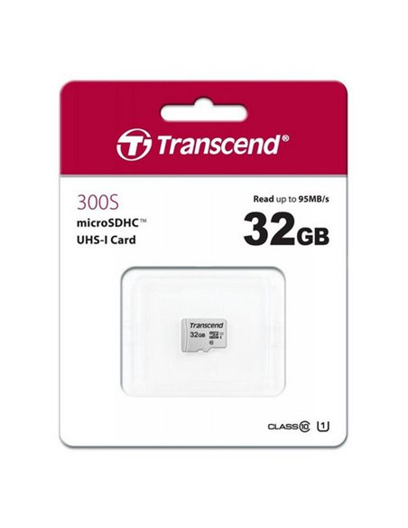 Card de Memorie Transcend microSDHC Class 10, 32GB (TS32GUSD300S)