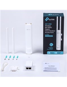 Наружная точка доступа TP-LINK AC1200, 300 Мбит/с, 867 Мбит/с, Белый 2