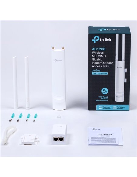 Punct de acces exterior TP-LINK AC1200, 300 Mbps, 867 Mbps, Alb