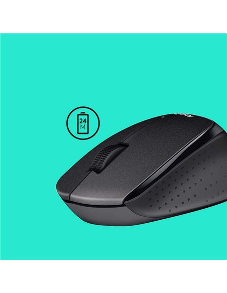 Беcпроводная мышь Logitech B330, Чёрный