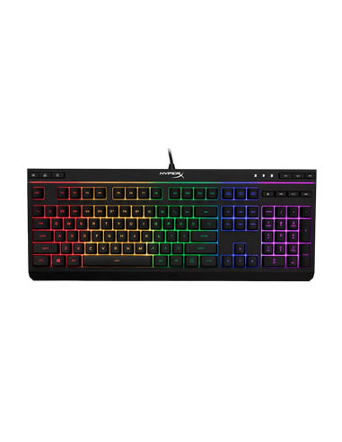 Клавиатура HyperX Alloy Core RGB, Проводное, Чёрный