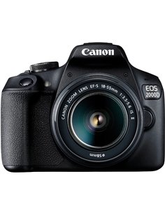 Aparat foto DSLR Canon EOS 2000D & EF-S 18-55mm  f/3.5-5.6 IS II KIT 2