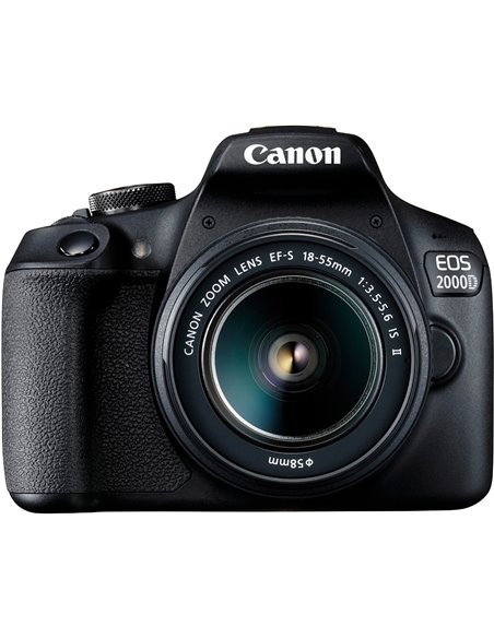 Aparat foto DSLR Canon EOS 2000D & EF-S 18-55mm  f/3.5-5.6 IS II KIT