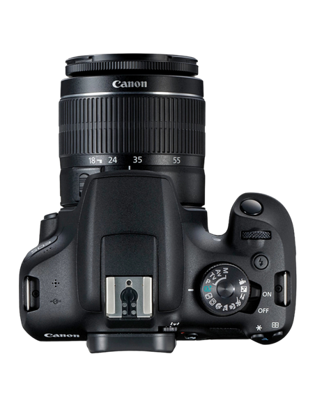 Aparat foto DSLR Canon EOS 2000D & EF-S 18-55mm  f/3.5-5.6 IS II KIT