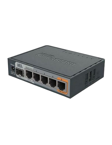 Маршрутизатор MikroTik hEX S, Чёрный