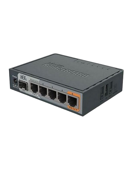 Маршрутизатор MikroTik hEX S, Чёрный