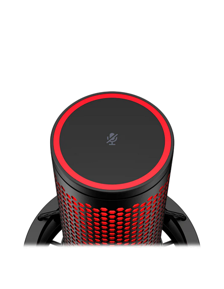 Игровой Микрофон HyperX QuadCast 2, Проводной аналоговый, Чёрный