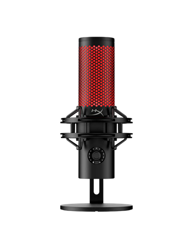 Игровой Микрофон HyperX QuadCast 2, Проводной аналоговый, Чёрный