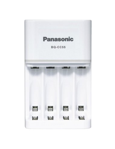 Зарядное устройство Panasonic BQ-CC55E, Белый