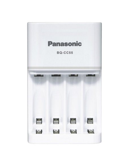 Зарядное устройство Panasonic BQ-CC55E, Белый
