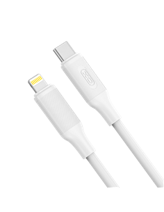Cablu încărcare și sincronizare XO NB-Q265A, USB Type-C/Lightning, 1m, Alb 2