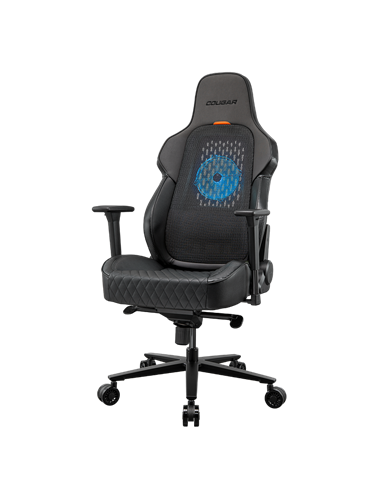 Игровое кресло Cougar NxSys AERO, Искусственная кожа, Чёрный