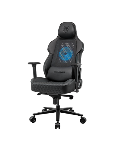 Игровое кресло Cougar NxSys AERO, Искусственная кожа, Чёрный
